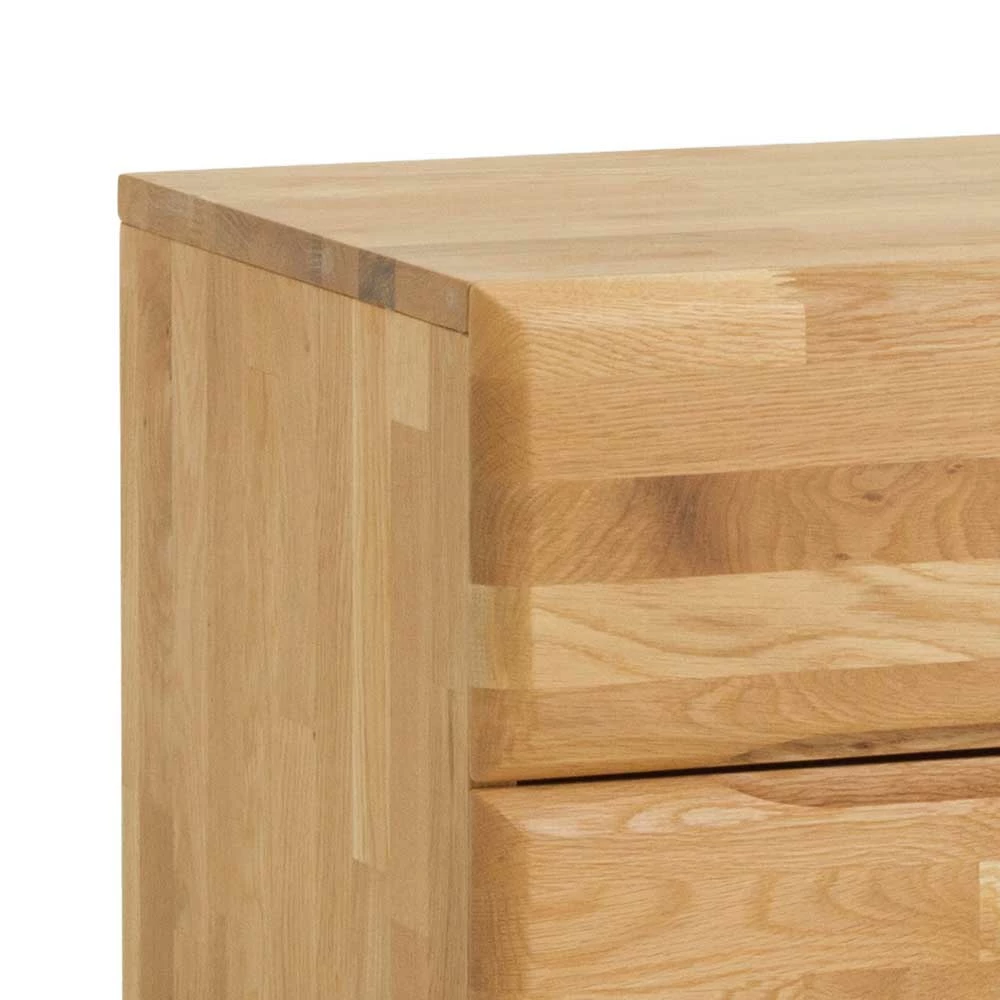 Nachtkonsole Juliessa Aus Wildeiche Massivholz 5 Nachtkonsole Juliessa Aus Wildeiche Massivholz – Bild 3