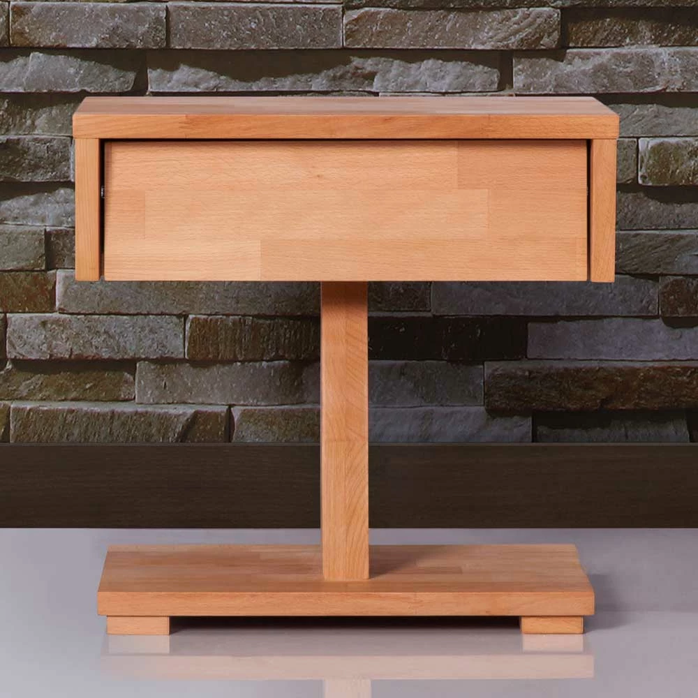 Nachtkonsole Iliam Aus Buche Massivholz 7 Nachtkonsole Iliam Aus Buche Massivholz – Bild 5