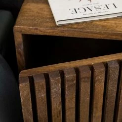 Nachtschränke Aus Mangoholz - Baina (2er Set) -Clarendon shop nachtschraenke aus mangoholz in sandfarben mit metallbeinen schwarz baina 04