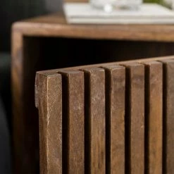 Nachtschränke Aus Mangoholz - Baina (2er Set) -Clarendon shop nachtschraenke aus mangoholz in sandfarben mit metallbeinen schwarz baina 05