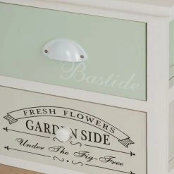 Nachtschrank Face In Bunt -Clarendon shop nachtschrank bunt shabby chic face 03