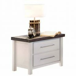 Clarendon shop 12 Nachtschrank Darana In Weiß Lasiert