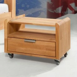 Clarendon shop -Clarendon shop nachttisch rollen buche massivholz taja html 01