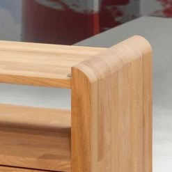 Nachttisch Taja Auf Rollen -Clarendon shop nachttisch rollen buche massivholz taja html 02