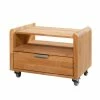 Nachttisch Taja Auf Rollen -Clarendon shop nachttisch rollen buche massivholz taja html f