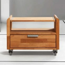 Nachttisch Verlago Auf Rollen -Clarendon shop nachttisch rollen kernbuche massiv verlago html 02