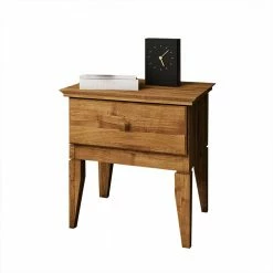 Nachttisch Masdamos Aus Wildeiche Massiv Geölt