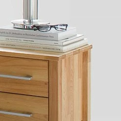 Nachttischchen Lianzo Aus Kernbuche Massivholz -Clarendon shop nachttischchen kernbuche massivholz schubladen lianzo 02