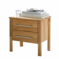 Nachttischchen Lianzo Aus Kernbuche Massivholz