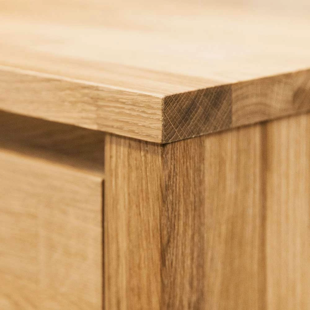 Nachttischkommode Nadalia Aus Wildeiche Massiv Geölt 6 Nachttischkommode Nadalia Aus Wildeiche Massiv Geölt – Bild 4