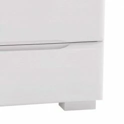 Quadratsche Nachtkommode Flacono In Weiß -Clarendon shop quadratsche nachtkommode in weiss aus buche massivholz flacono 03