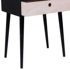 Scand Nachtkonsole In Schwarz & Natur - Laimas -Clarendon shop scand nachtkonsole in schwarz natur mit einer schublade laimas 03