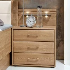 Schubladen-Nachtschrank Anglesia In Eiche Teilmassiv (2er Set) 10 Schubladen-Nachtschrank Anglesia In Eiche Teilmassiv (2er Set) -Clarendon shop schubladen nachtschrank eiche teilmassiv paneel mit rauchglasboden beleuchtet anglesia 02