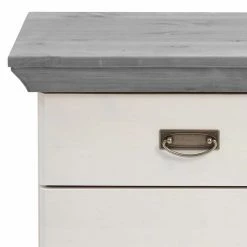 Schubladen Nachtschrank Zweifarbig - Mirandesca 8 Schubladen Nachtschrank Zweifarbig - Mirandesca -Clarendon shop schubladen nachtschrank zweifarbig in weiss grau aus kiefer teilmassiv mirandesca 02