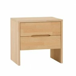 Schubladen Nachttisch Cranoz Aus Buche Natur Lackiert