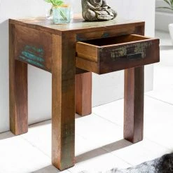 Shabby Chic Nachttisch Dencig Mit Schublade 9 Shabby Chic Nachttisch Dencig Mit Schublade -Clarendon shop shabby chic nachttisch schublade recyclingholz mango mehrfarbig dencig 02