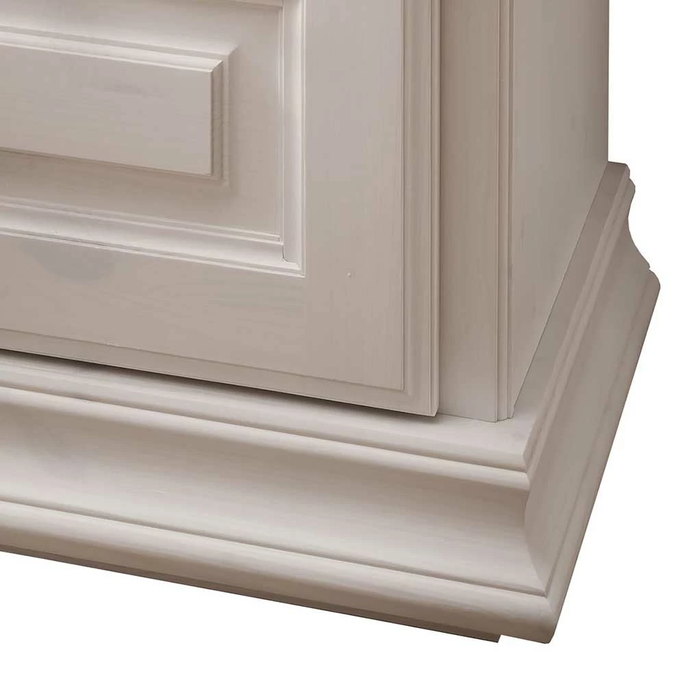 Weiße Nachtkommode Im Country Style - Beato 6 Weiße Nachtkommode Im Country Style - Beato – Bild 4