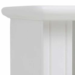 Weißer Nachttisch Mit Großem Fach - Velriva -Clarendon shop weisser nachttisch mit grossem fach schublade velriva 05