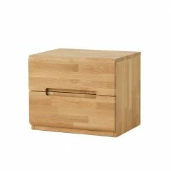 Wildeiche Nachtkommode Rosario Honigfarben Geölt