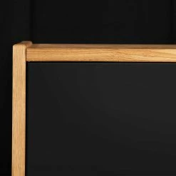 Wildeiche Nachtkonsole Mit Einer Schublade - Olbysca -Clarendon shop wildeiche nachtkonsole mit einer schublade in natur mit schwarz mdf olbysca 03